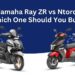 Yamaha Ray ZR vs Ntorq